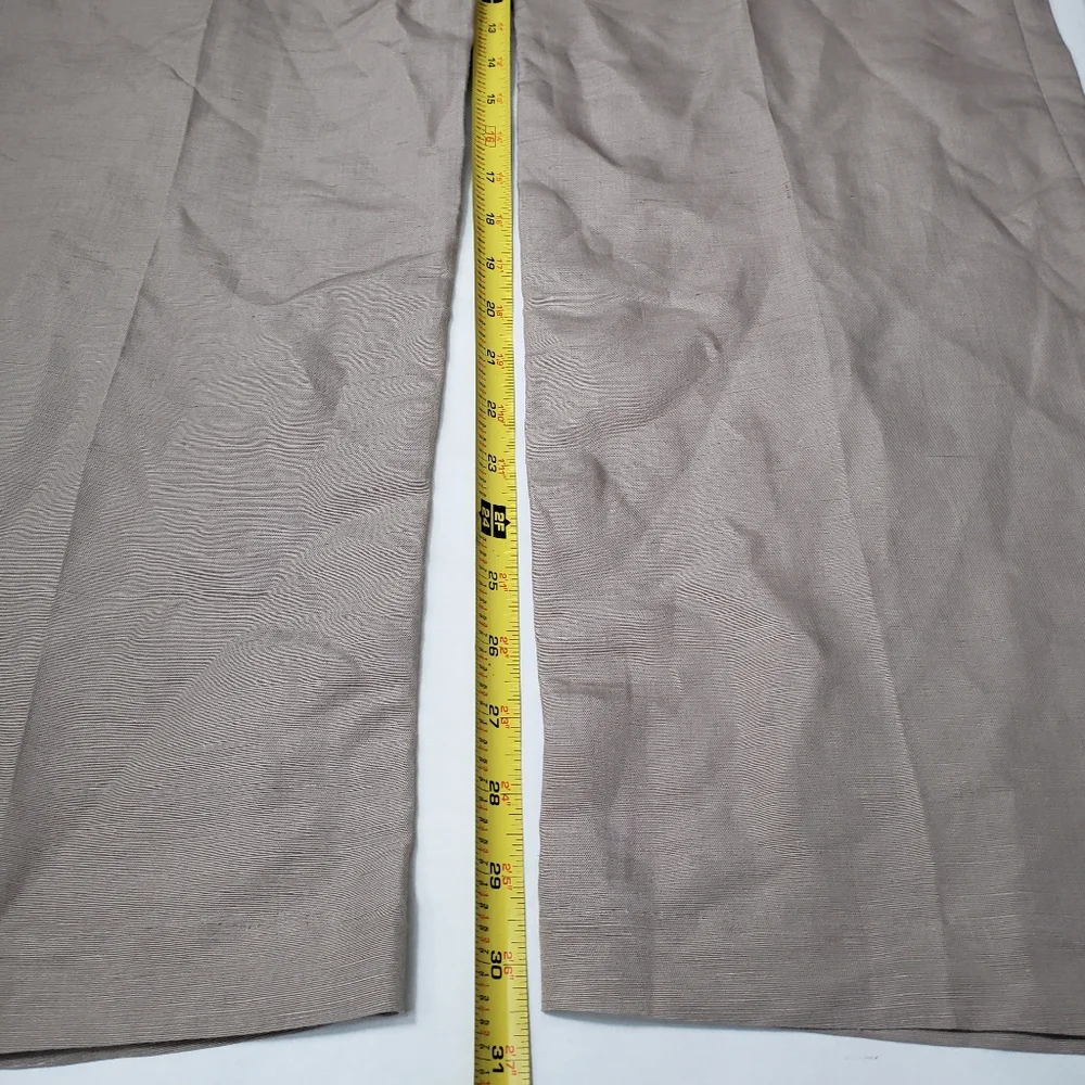 H&M Wide Leg‎ Linen Blend Pants Trousers